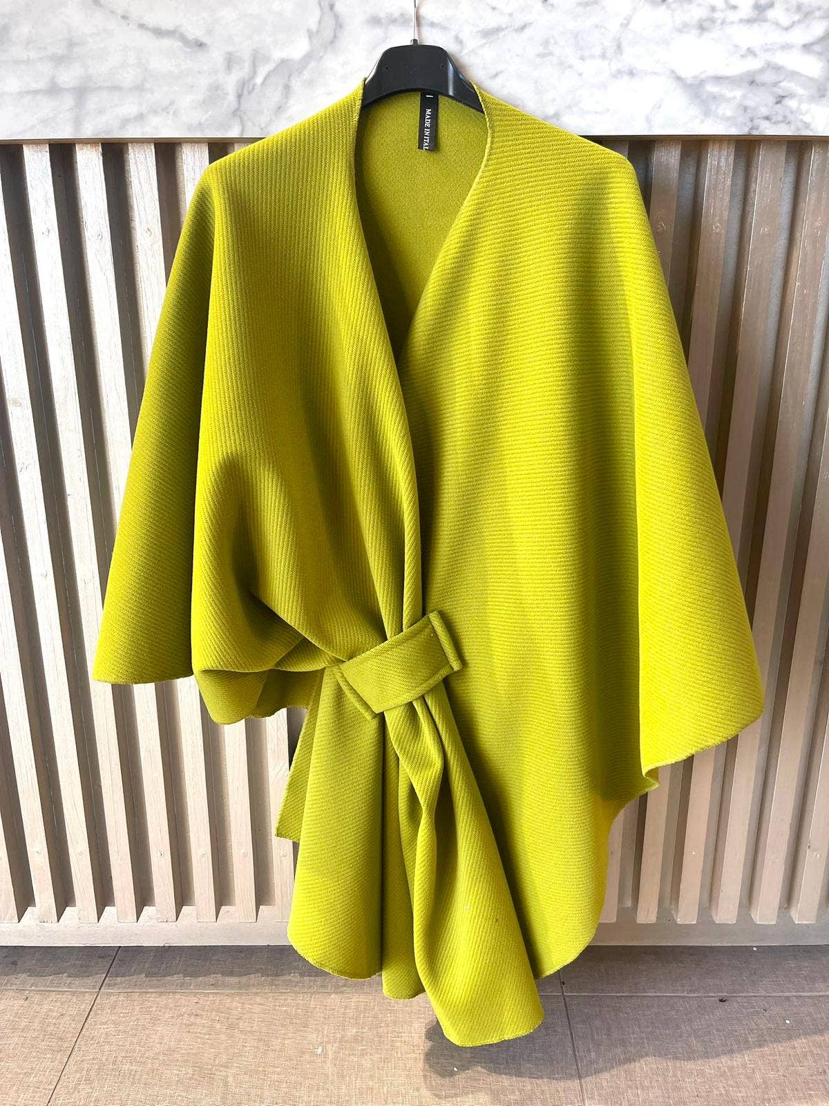 Kurt Muller - Knot Wrap Cape Poncho Knit