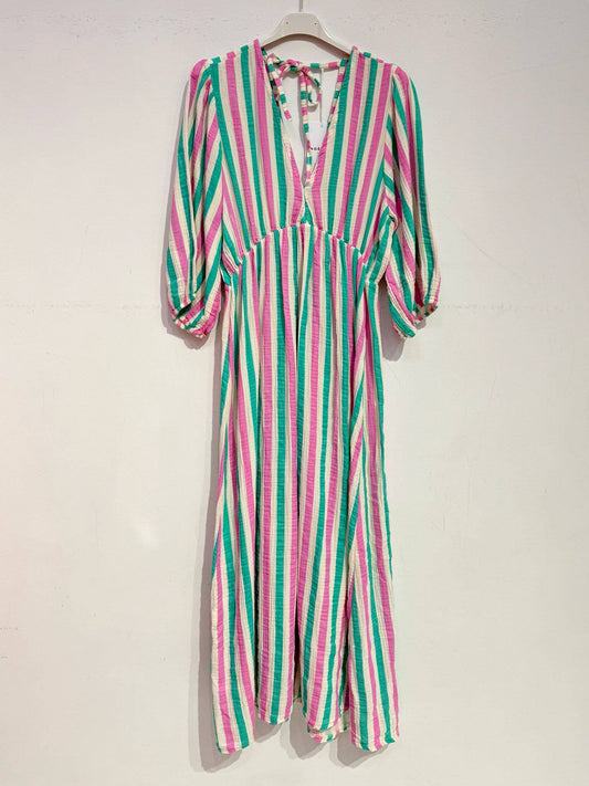 NOELINE - Cotton gauze dress 2394-02