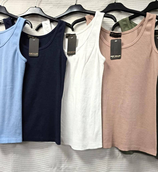 Kurt Muller - Cotton Ribbed Vest