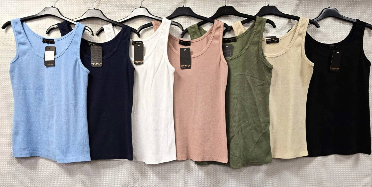 Kurt Muller - Cotton Ribbed Vest