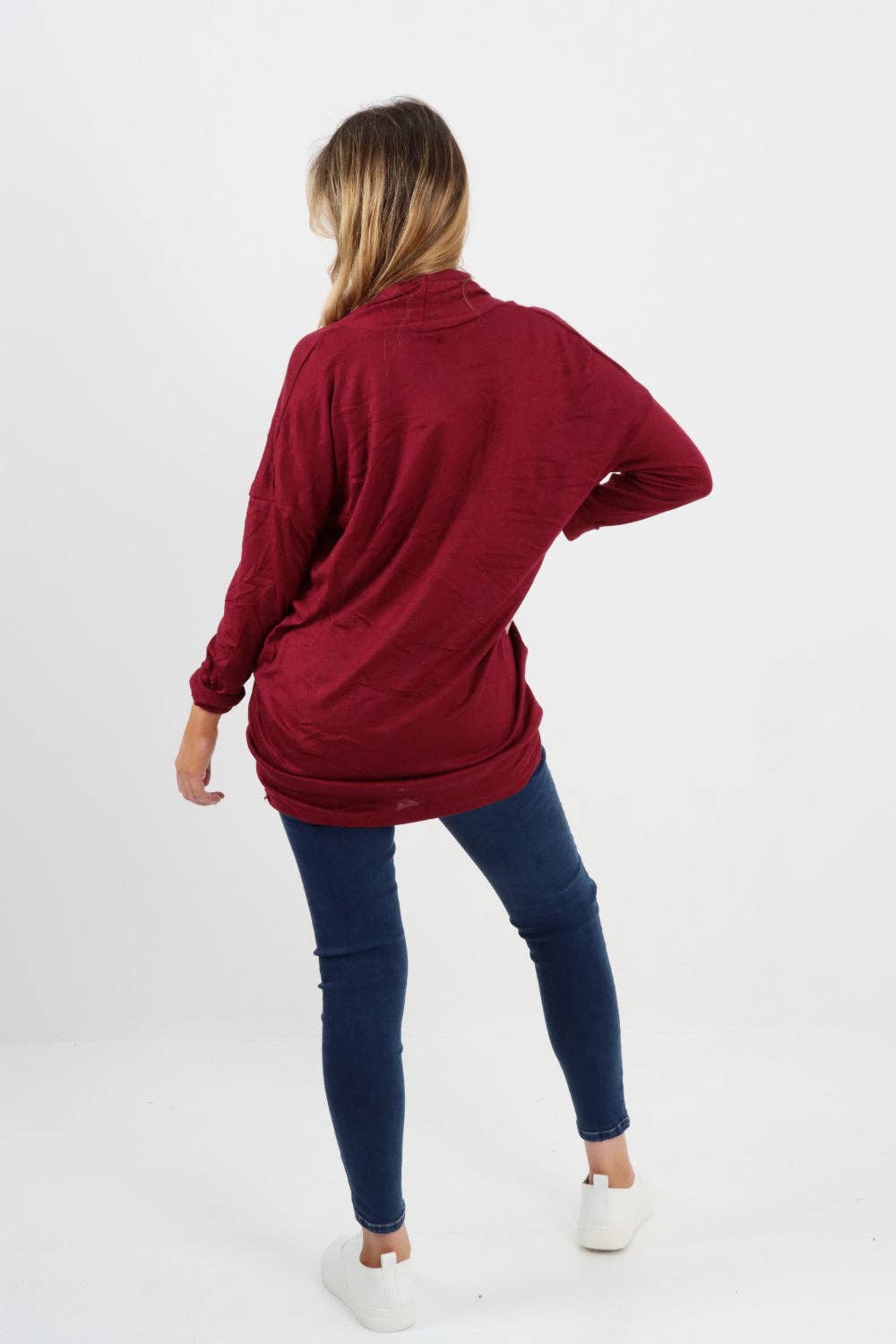 Miss Bold - Italian Soft Knit Wrap Top