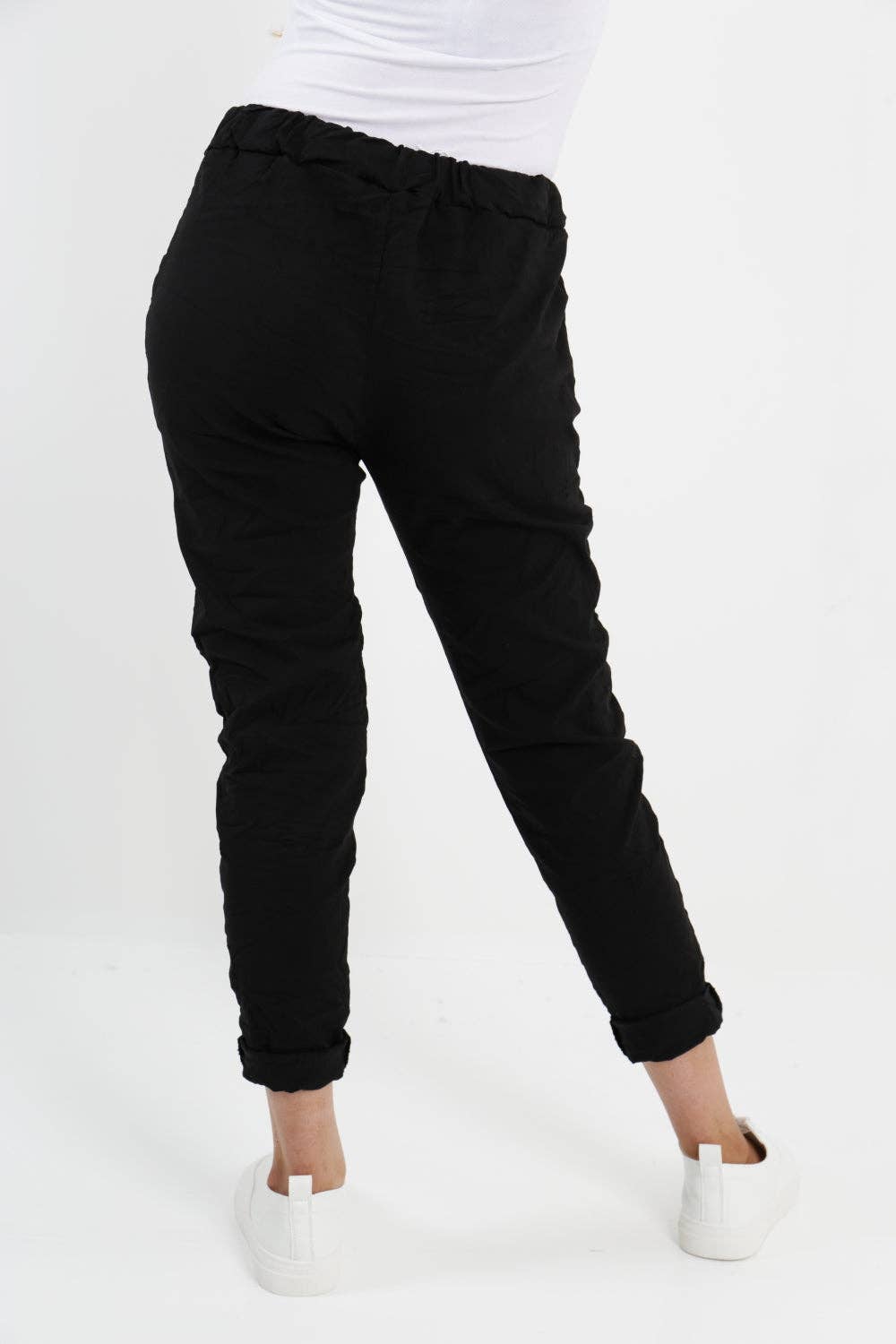 Miss Bold - Womens Plain Magic Pants Italian Multi Colours
