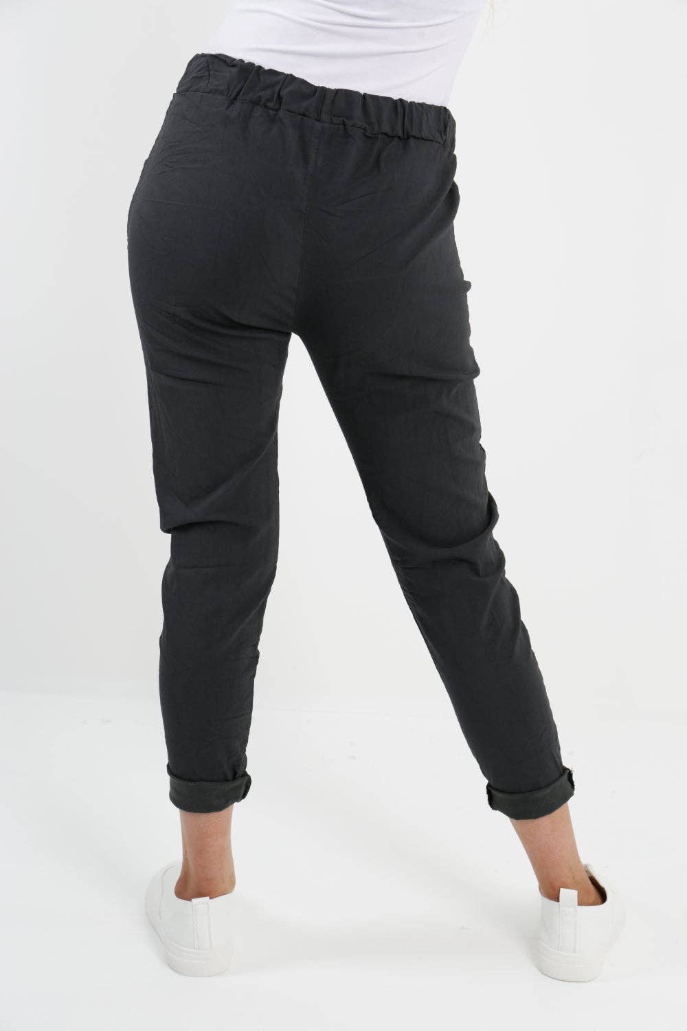 Miss Bold - Womens Plain Magic Pants Italian Multi Colours