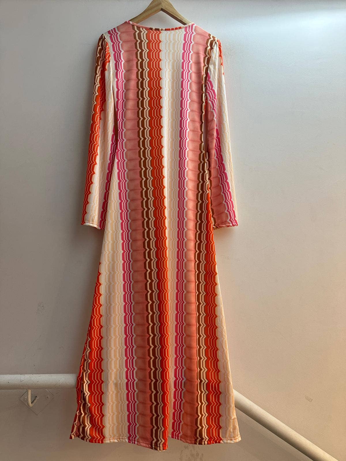 LORIANE - 6758 Printed long dress