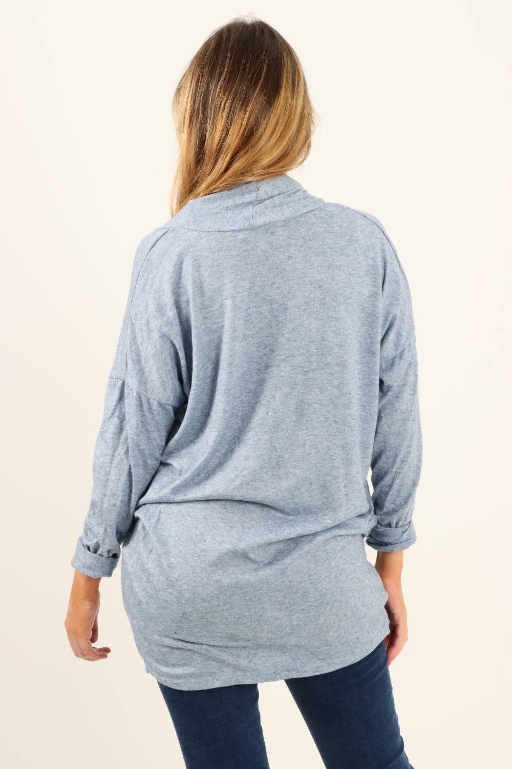 Miss Bold - Italian Soft Knit Wrap Top