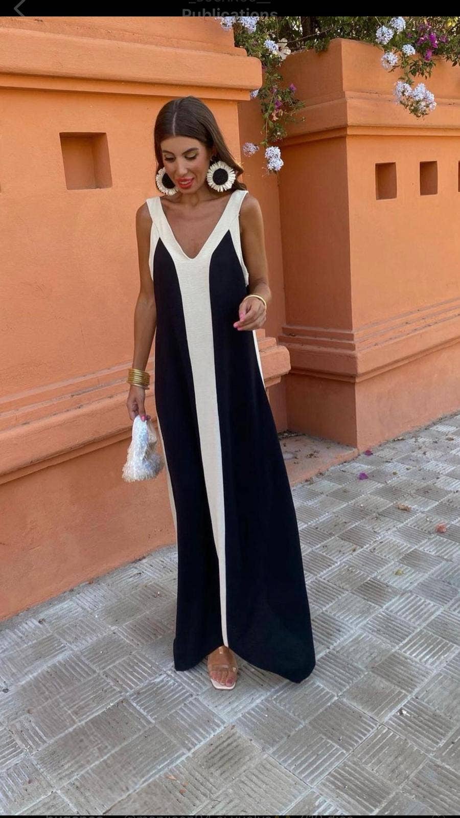 LORIANE - 6269 Long strap dresses