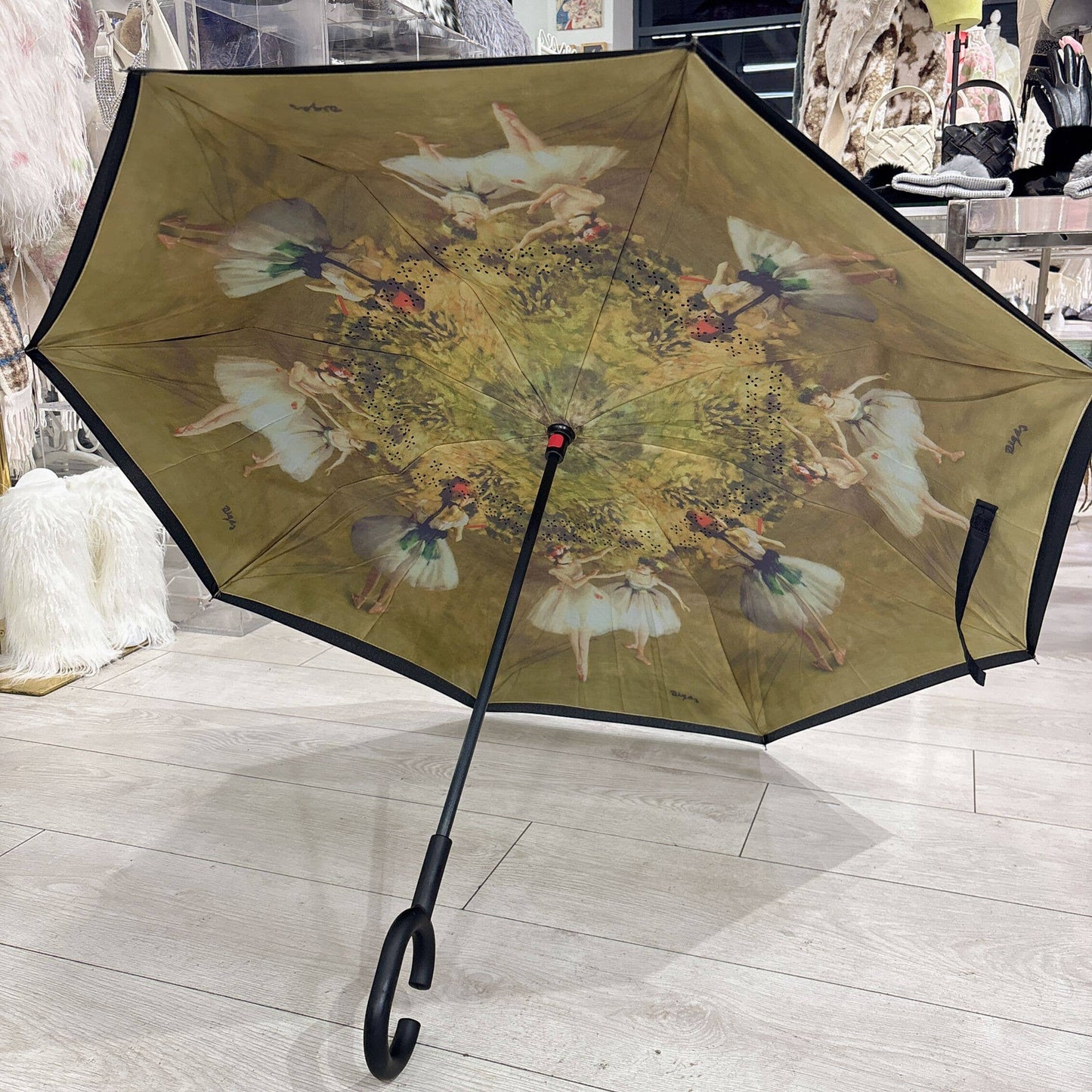 PEACH ACCESSORIES - 
Ballerina Girl Reservable Umbrella F918