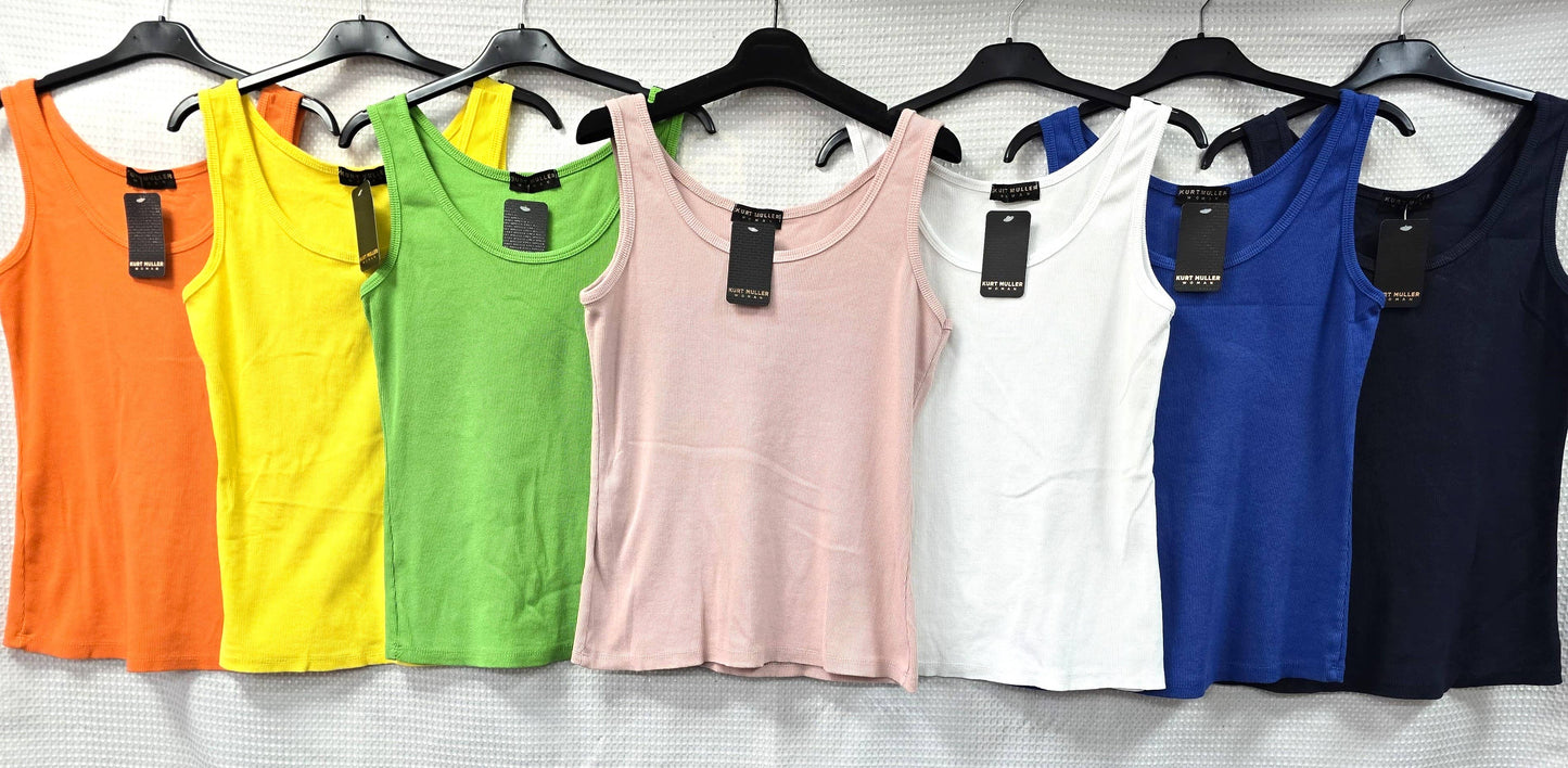 Kurt Muller - Cotton Ribbed Vest