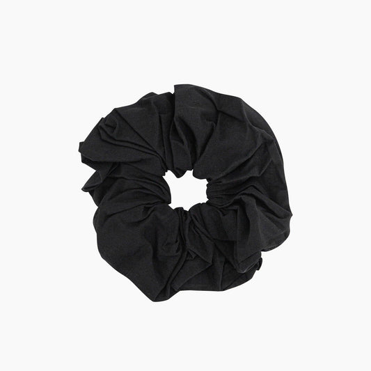 Sarta Accessories - Dakota Large Cotton Hair Scrunchie - Black