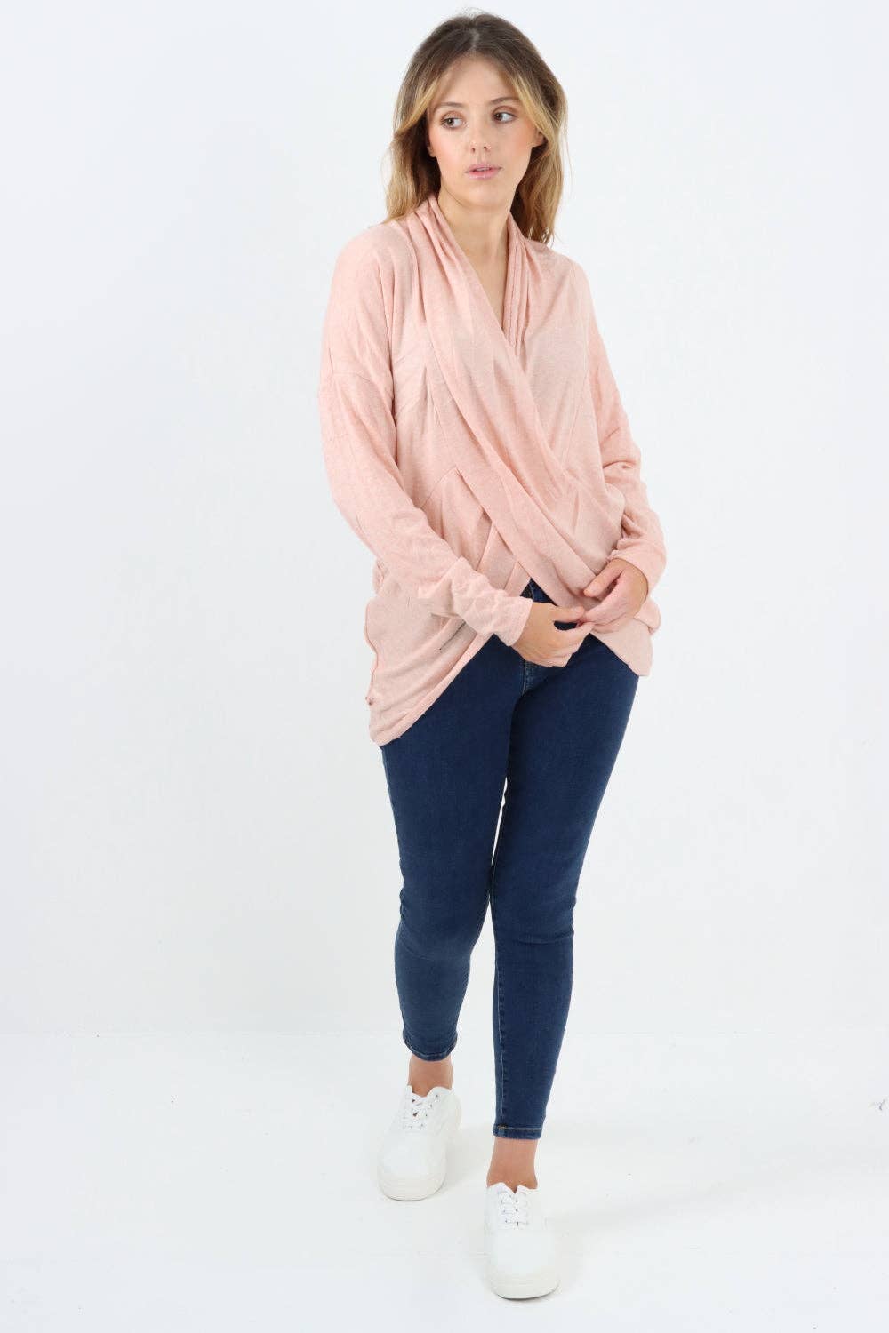 Miss Bold - Italian Soft Knit Wrap Top