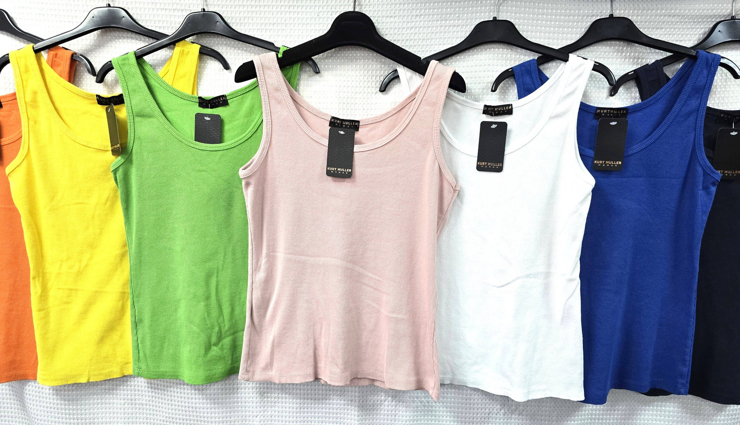 Kurt Muller - Cotton Ribbed Vest