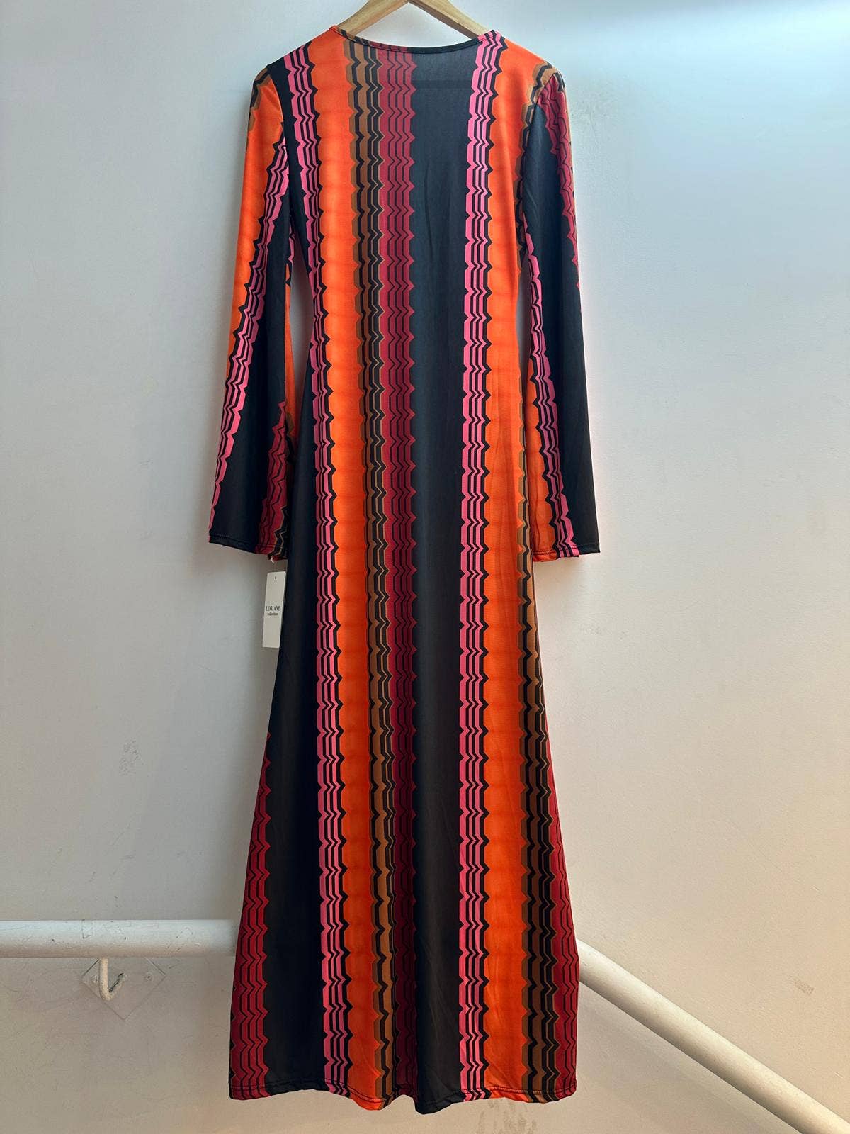 LORIANE - 6758 Printed long dress
