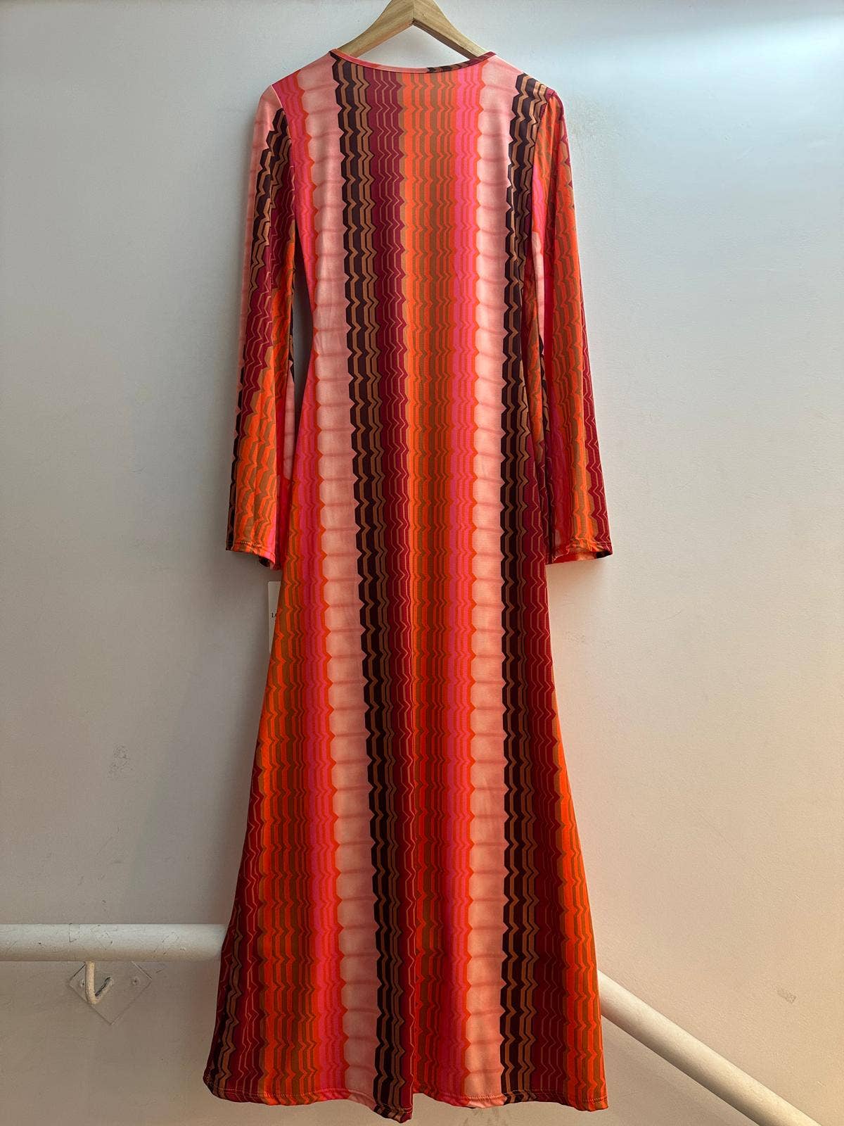 LORIANE - 6758 Printed long dress